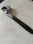 Craftsman 50846 Extreme Grip 12" Breaker Wrench Adjustable Jaws. Fixed Price $15.00.