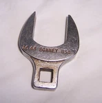 Bonney AC44 1-3/8 Inch 1/2" Drive Crows Foot Usa Nice. Fixed Price $19.99.