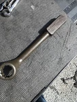 Armstrong Tools Nos 1-1/16 Offset Striker Wrench 33-034 Usa Striking Slug. Fixed Price $39.69.