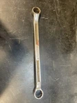 Vintage Snap-on XV-3236 Offset Double Box End Wrench 1" 1-1/8". Fixed Price $25.00.