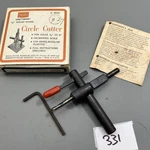 Vintage Sears Craftsman Circle Cutter 93645 Made Usa. Fixed Price $15.50.