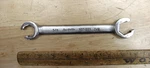 Vntg New Britain NDF-556,7/8" X 3/4" 8-1/8" Flare Nut Wrench,good,read. Fixed Price $14.99.
