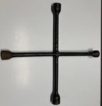 3 Original 1970'S 4 Way Lug Nut Wrenches U.s.a. + Metric Chrome Proto. Fixed Price $39.00.