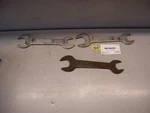 W&t Open End Wrench P-8201 .. 5/32" X 9/32" 1/4" Thick. Fixed Price $18.00.