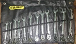 Stanley 87-880 Metric Combination Ratcting Wrench Set 8MM-19MM Excellent. Fixed Price $89.99.