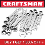 New Craftsman Ratcheting Combination Wrench 12-PT Sae Metric Pick Your Size. Fixed Price $11.95.