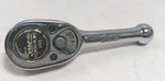 Snap On FK720 3/8" Drive Chrome Stubby Ratchet 4" Nice Usa Hand Tool. Fixed Price $44.00.