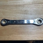 Vintage Williams 9/16" 5/8" Ratcheting Box End Wrench 6PT RB-1820 Works Great. Fixed Price $21.00.