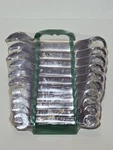 New Nos Sk Tools 86240 10 Piece 12PT Metric Stubby Combination Wrench Set. Fixed Price $224.95.