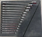 Snap-on Metric Flank Drive Plus Way Wrench Set 14PC 10-27MM. Fixed Price $400.00.