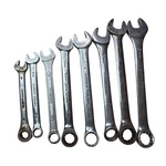 Mixed Wrench Lot Husky Hyper Tough Pittsburgh Ratcheting Combination Metric A4. Fixed Price $17.99.