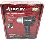 Husky 1/2 Impact Wrench 800 Ft-lb Torque Twin Hammer New Sealed. Fixed Price $59.99.