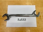 Snap-on Tools Usa New 1-3/8" Sae Way Open-end Angle Head Chrome Wrench VS44B. Fixed Price $139.95.