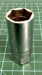 Snap On Tools S9704G 13/16" 20.6MM 3/8 Drive Spark Plug Socket W Rubber Insert. Fixed Price $6.49.
