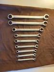 Granco 9 Pc Flare / Box 12POINT Wrench Set Made Usa New Old Stock. Fixed Price $60.00.