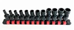 12PC Proto Blackhawk 1/4" Impact Universal Swivel Flex Socket Set Metric U-1456S. Fixed Price $79.99.