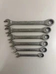 Blackhawk Ratchet Wrench Combination 6 Piece Set Sae 3/8 To 3/4. Fixed Price $35.00.