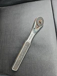 Vintage Craftsman 3/8" Drive Lifetime Ratchet 43765 Stainless Made Usa T2. Fixed Price $69.95.
