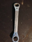 Proto 1185 12 Pt. Offset Double Box Reversible Wrench 3/4 7/8 - Made In Usa. Fixed Price $10.00.