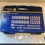 Napa Carlyle Tools Socket Set 3/8" Dr. Sae And Metric Pc MSS3849 New!. Fixed Price $250.00.