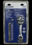 Kobalt 14 Piece Mini Multi Drive Wrench Set New Sealed Package #0568269. Fixed Price $18.95.
