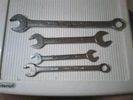 Britool England Chrome Alloy Bundle Of 4 Open End -combination Wrenches Read. Fixed Price $55.98.