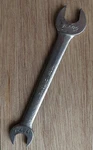 Vintage Herbrand 1727 - (5/8" X 9/16") "van Chrome" Open End Wrench Made Usa. Fixed Price $12.95.
