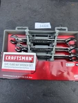 Sears Craftsman Nos 5PC Full Polish Flare Nut Wrench Set Metric 42013 Import. Fixed Price $49.95.