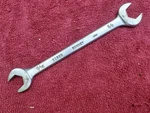 Vintage Bonney E1820 9/16" X 5/8" Double Open End Wrench Usa. Fixed Price $7.99.