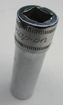 Snap On SFM11 3/8" Drive 12 Point Deep Chrome Socket Usa. Fixed Price $20.88.