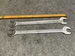 Vintage Bonney Bonaloy Thin Profile Open End Wrench Set 7/16 X 17/32 1/2 9/16. Fixed Price $19.99.