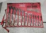 Proto JSCVM-22SP Metric Ratcheting Spline Combination Wrench Set A-x. Fixed Price $599.99.