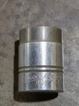 Vintage Williams ST-1228 7/8" 12PT. 1/2DR. Socket Thin Wall. Fixed Price $9.00.