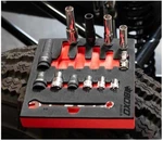 Usa 13 Piece 10MM Rescue Kit - Socket And Wrench Set In Deep Eva Foam Tool Stora. Fixed Price $94.99.