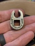Snap-on Tools 3/8" Drive 9MM Flare Nut Crowfoot Socket Wrench FRHM9. Fixed Price $29.00.