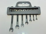 Nos Craftsman Usa Vv Series 7PC Metric Open-end Wrench Set (6MM 19MM), Carrier. Fixed Price $89.99.