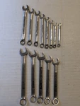 Craftsman Usa Metric 12PT Combination 13PC Wrench Set 7MM-19MM -va-. Fixed Price $54.00.