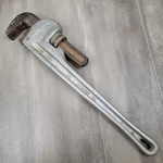 Ridgid 18" Aluminum Pipe Wrench Model 818 31100 Made Usa. Fixed Price $35.96.