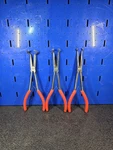 Matco Tools Hose Pliers Set 3-PIECE Orange Handles HGG10BPA, HGG16BPA & HGG24BPA. Fixed Price $121.99.