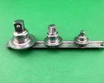 Snap On Usa Piece 1/4" TMS70A 3/8" FRS70 1/2" LTS70 Drive Spinner Ratchet Set. Fixed Price $109.00.