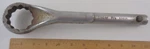 Snap-on Usa X520A Sae 1-5/8" Box End 12 Point Tubular Wrench: Underline Logo. Fixed Price $50.00.