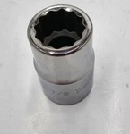 Williams Tools 3/4" Drive 7/8" 12-POINT Sae Shallow Socket H-1228 Chrome. Fixed Price $19.99.