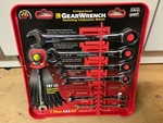 Gearwrench 12 Point Sae Ratcheting Combination Set 7 Pc. Fixed Price $29.99.