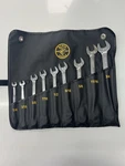 Klein Tools 68402 Wrench Set: Alloy Steel, Nickel Chrome, 9. Fixed Price $85.00.