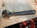 Berylco W-154 10 Adjustable Wrench Beryllium Copper Non-sparking Tool Usa. Fixed Price $65.00.