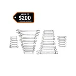 Husky Sae And Metric Combination Wrench Set With Tray (32-PIECE). Fixed Price $49.95.