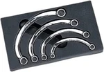 Ktc Kyoto Machine Tools NTMH204 Nepros Half Moon Wrench Set Silver New. Fixed Price $164.87.