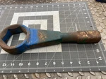 2-3/4" Striking/slogging Wrench, 6 Pt,box-end (wright #1888). Fixed Price $45.00.