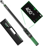Digital Torque Wrench 1/2" 15-295 Ft-lbs With Buzzer & Led For Auto/bike. Fixed Price $165.99.