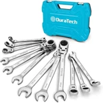 Duratech 12-PIECE Flex-head Ratcheting Combination Wrench Set, 72-TOOTH, Blue. Fixed Price $70.87.